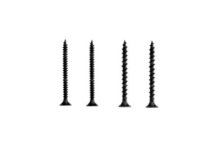 Bulge Head Drywall Screws with Black Finish