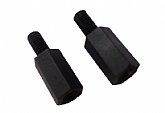 Plastic male and female hex spacer