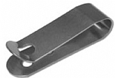 Spring steel belt clip